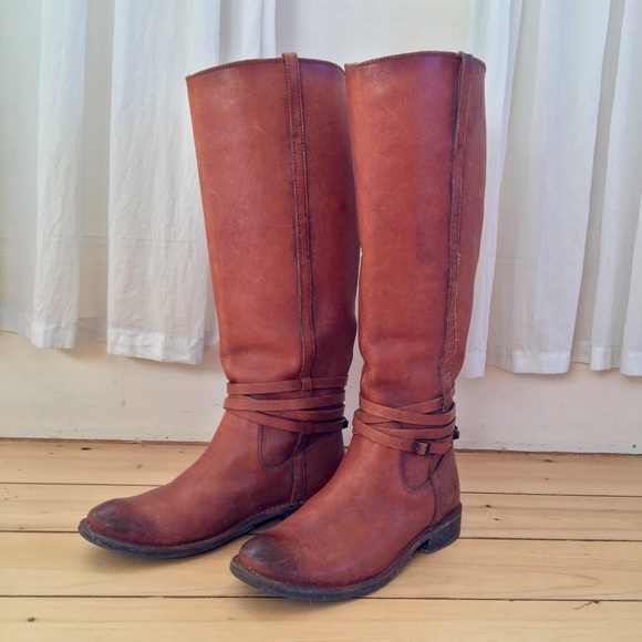 Frye shirley riding plate boot - Picture 2 of 8